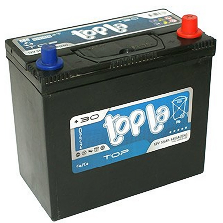 Аккумулятор легковой "Topla" Top JIS (55 Ач о/п) B24L 