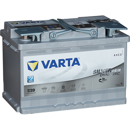Аккумулятор легковой "VARTA" Start-Stop Plus.AGM E39 (70Ач о/п) 570 901 076 