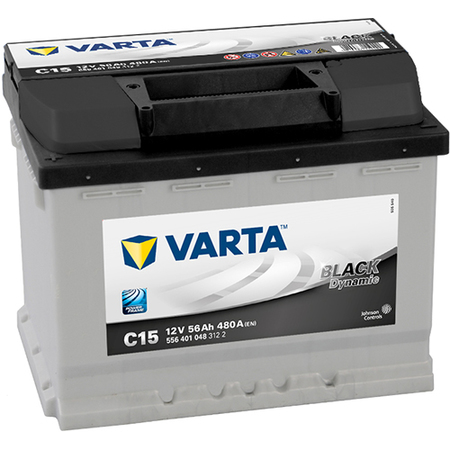 Аккумулятор легковой "VARTA" Black Dn. C15 (56Ач п/п) 556 401 048 