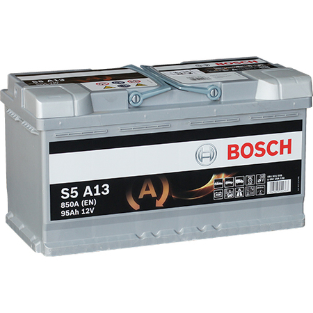 Аккумулятор легковой "BOSCH" S5A 130 AGM (95Ач о/п) 595 901 085 