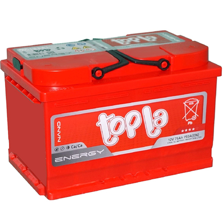 Аккумулятор легковой "Topla" Energy (75 Ач о/п) L3 108275 