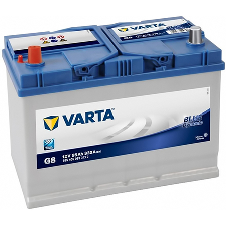 Аккумулятор легковой "VARTA" Blue Dn.G8 (95Ач п/п) D31R 595 405 083 