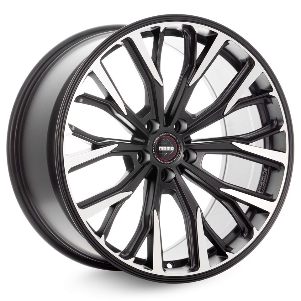 MOMO SUV  RF-02  9,0\R20 5*120 ET45  d72,5  Matt Black-Polished  [WR21B90045272Z]  Flow-forming FB max 960kg