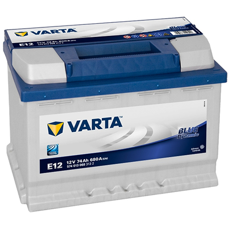 Аккумулятор легковой "VARTA" Blue Dn. E12 (74Ач п/п) 574 013 068 