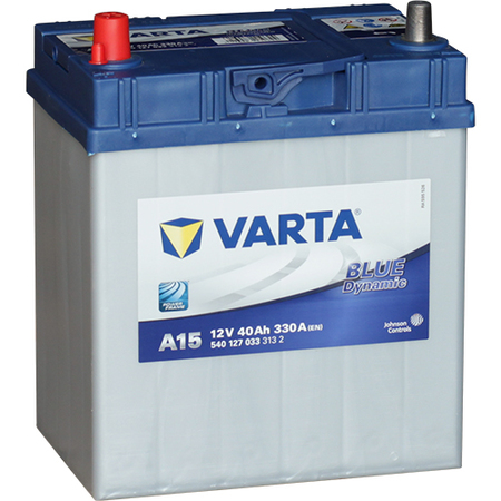 Аккумулятор легковой "VARTA" Blue Dn. A15 (40Ач п/п) яп.кл B19R 540 127 033 