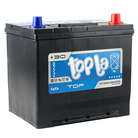 Аккумулятор легковой "Topla" Top JIS (65 Ач о/п) D23L 