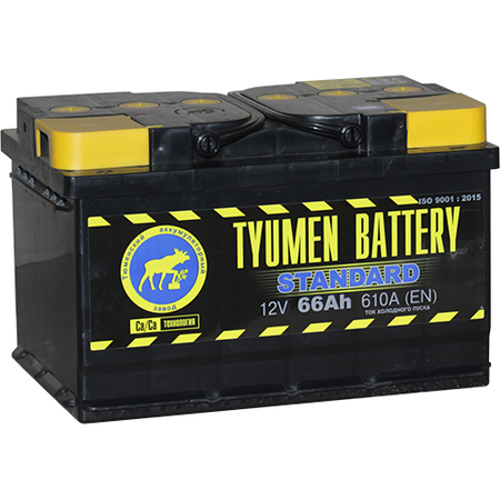 Аккумулятор легковой "Tyumen Battery" Standard 66Ач п/п (низкая) LB3 