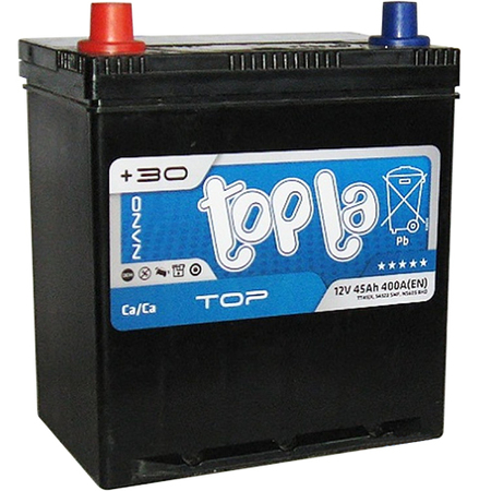 Аккумулятор легковой "Topla" Top JIS (45 Ач п/п) B19R 